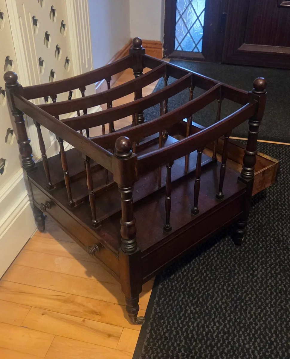 Very old mahagamy canterbury in perfect condition - Image 3