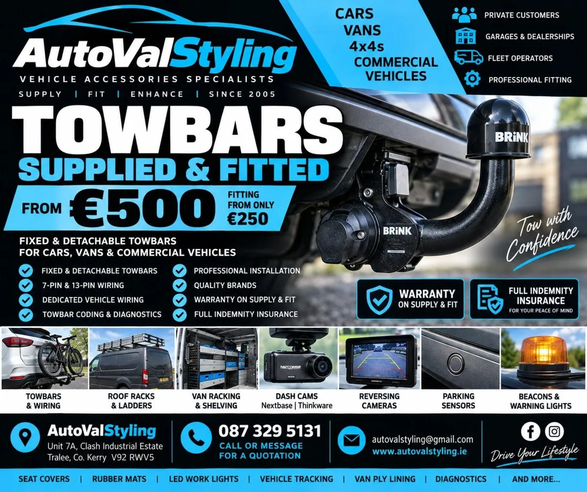 Towbars supplied and fitted  Tralee - Image 1