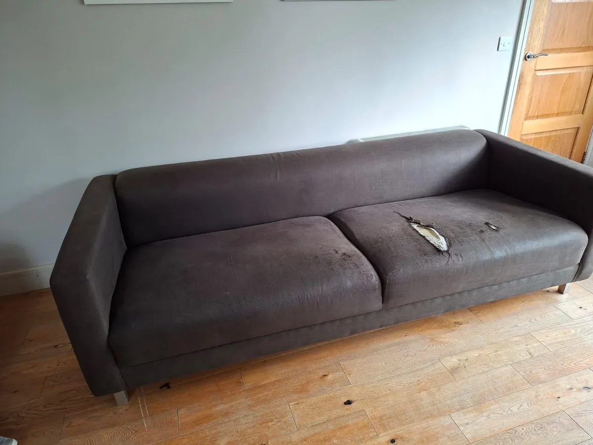 4 Seater Sofa   (Sofa Workshop extra deep couch) - Image 4
