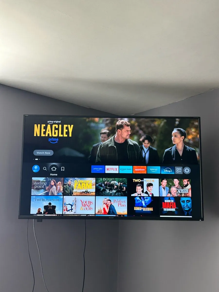 50” 4K Sharp Smart TV - Image 1
