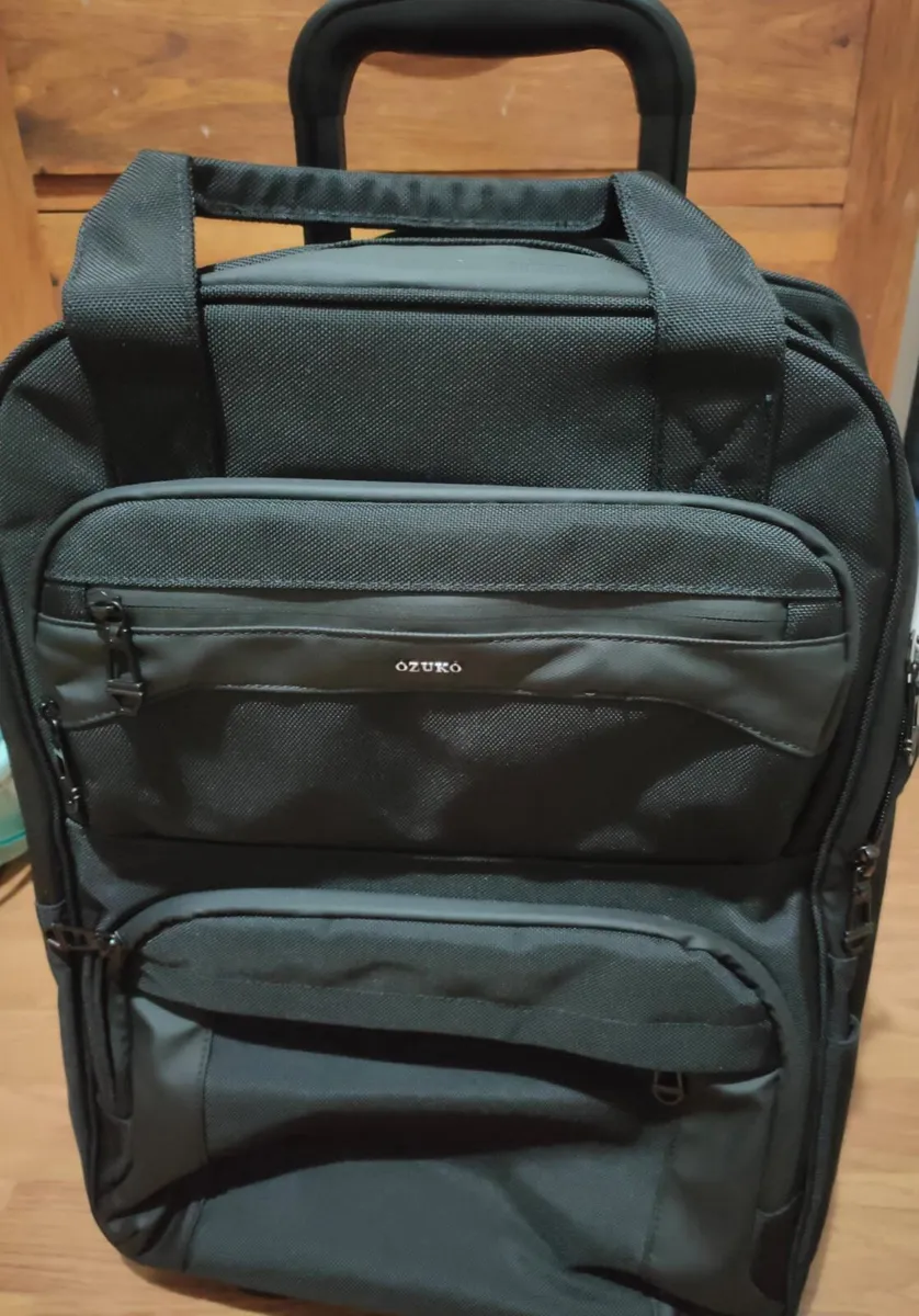 Travel/laptop trolley bag (black) - Image 1