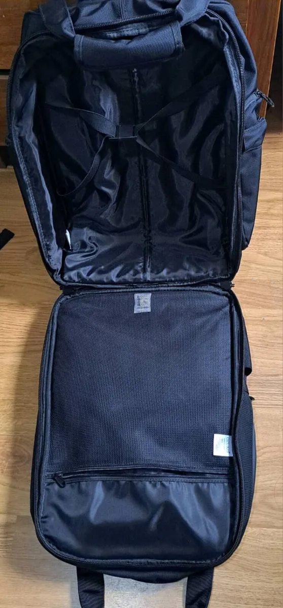 Travel/laptop trolley bag (black) - Image 3