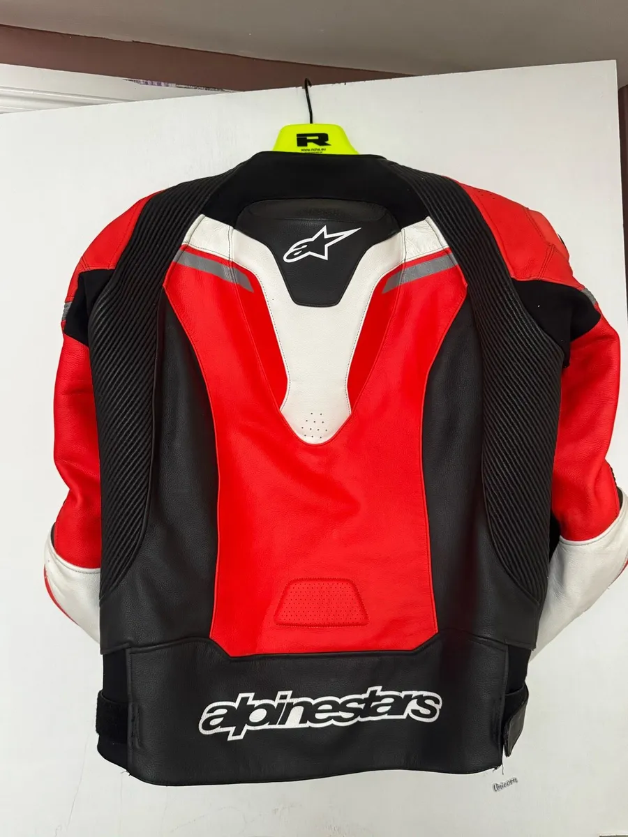 Alpinestars Leather Motorcycle Jacket – Size 56 - Image 2