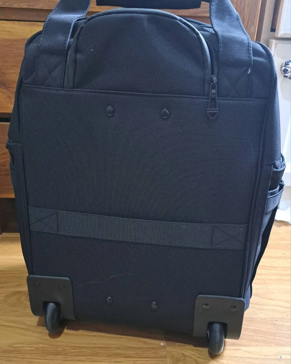 Travel/laptop trolley bag (black) - Image 4