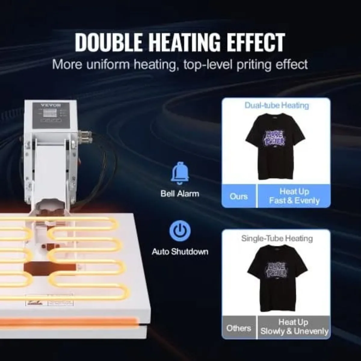Heat Press Machine 15 x 15 in/38.1 x 38.1 cm Subli - Image 3