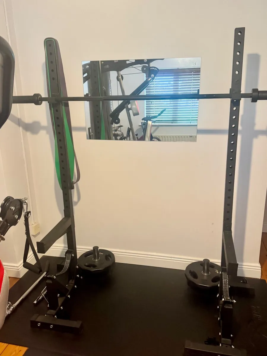 • Rival adjustable squat rack • Rival adjustable w - Image 1
