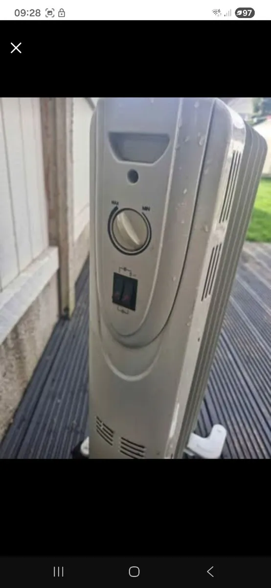 Argos Value Range oil-filled radiator (Model: HD90 - Image 3