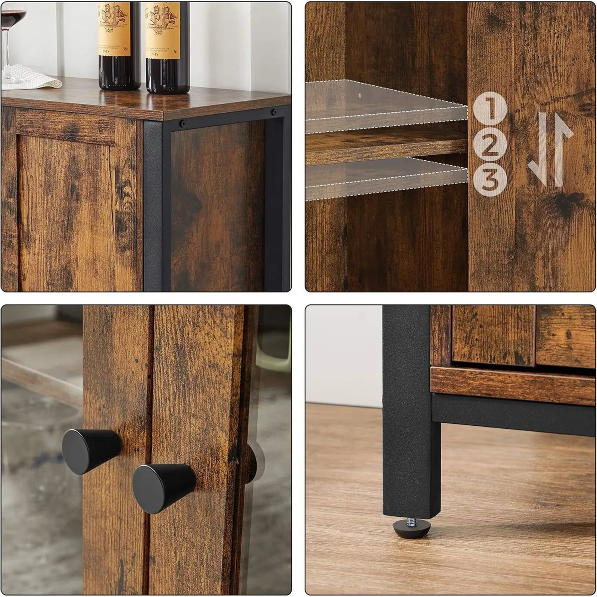 Kitchen Cabinet, Cupboard with 3 Doors - FREE P&P - Image 4