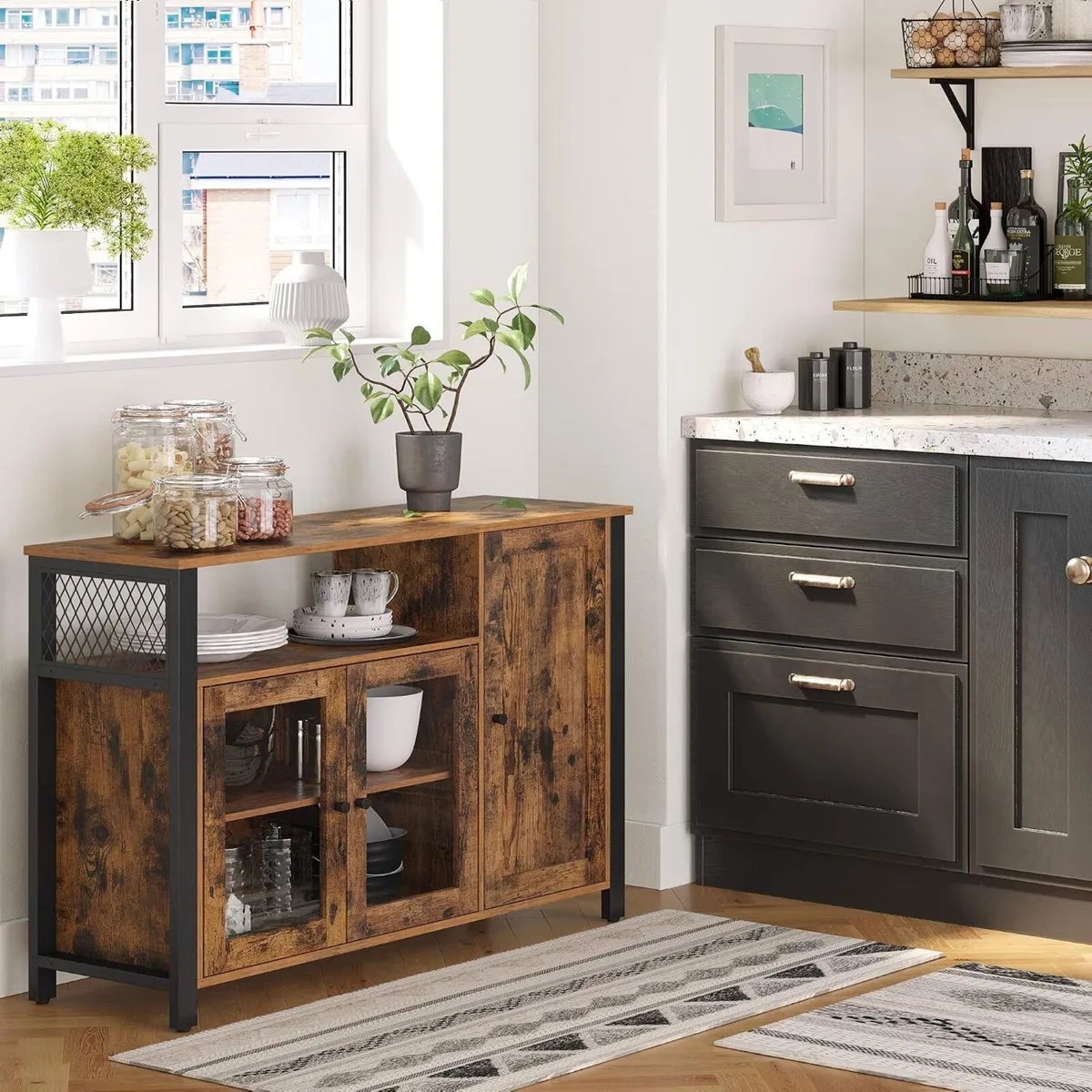 Kitchen Cabinet, Cupboard with 3 Doors - FREE P&P - Image 1