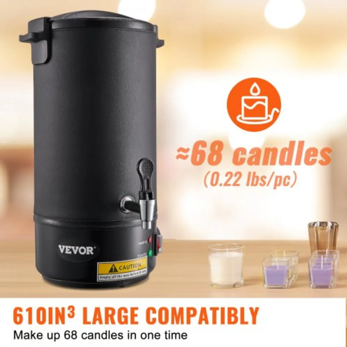 Wax Melter for Candle Making 10Liter Electric Pot - Image 2