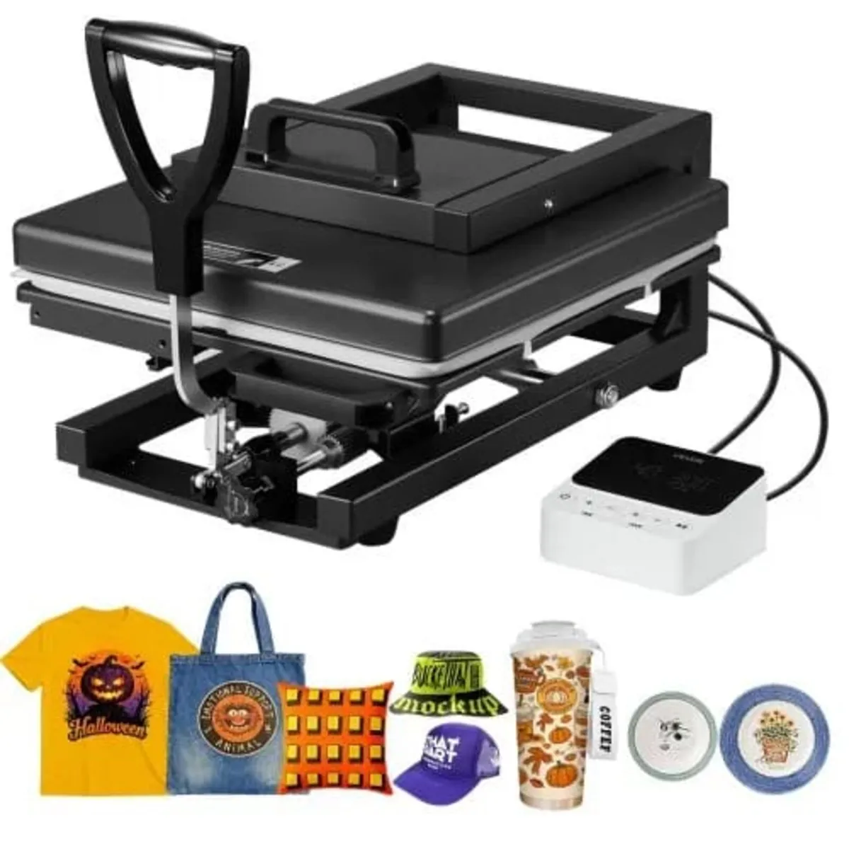 Hybrid Heat Press, 380 x 380 mm, 5-in-1 Multifunct - Image 1