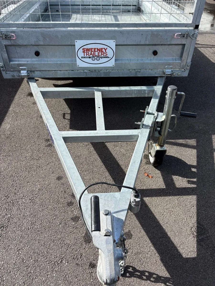 8ft x 5ft Full Galvanised Single Axle Trailer - Image 2
