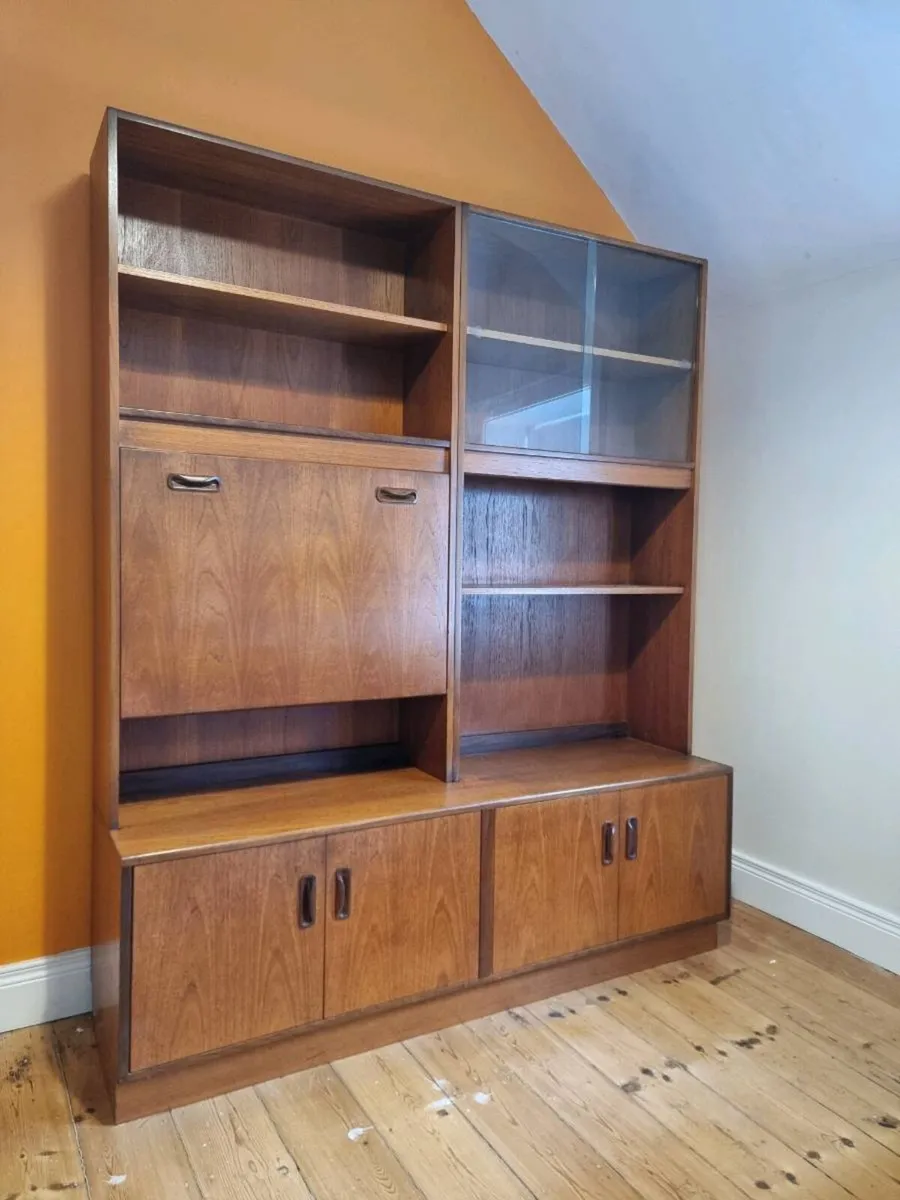 Original G Plan Vintage Mid Century wall unit - Image 1