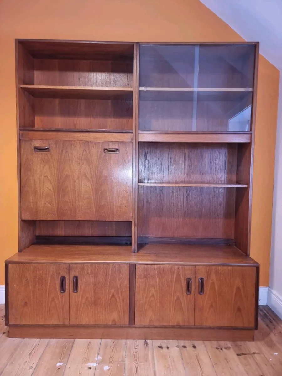 Original G Plan Vintage Mid Century wall unit - Image 2