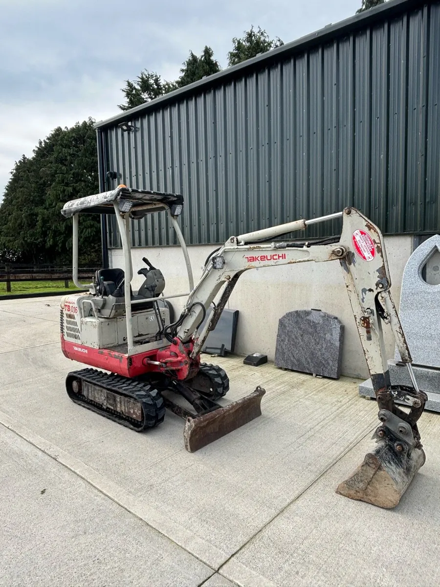 Takeuchi tb016 - Image 1