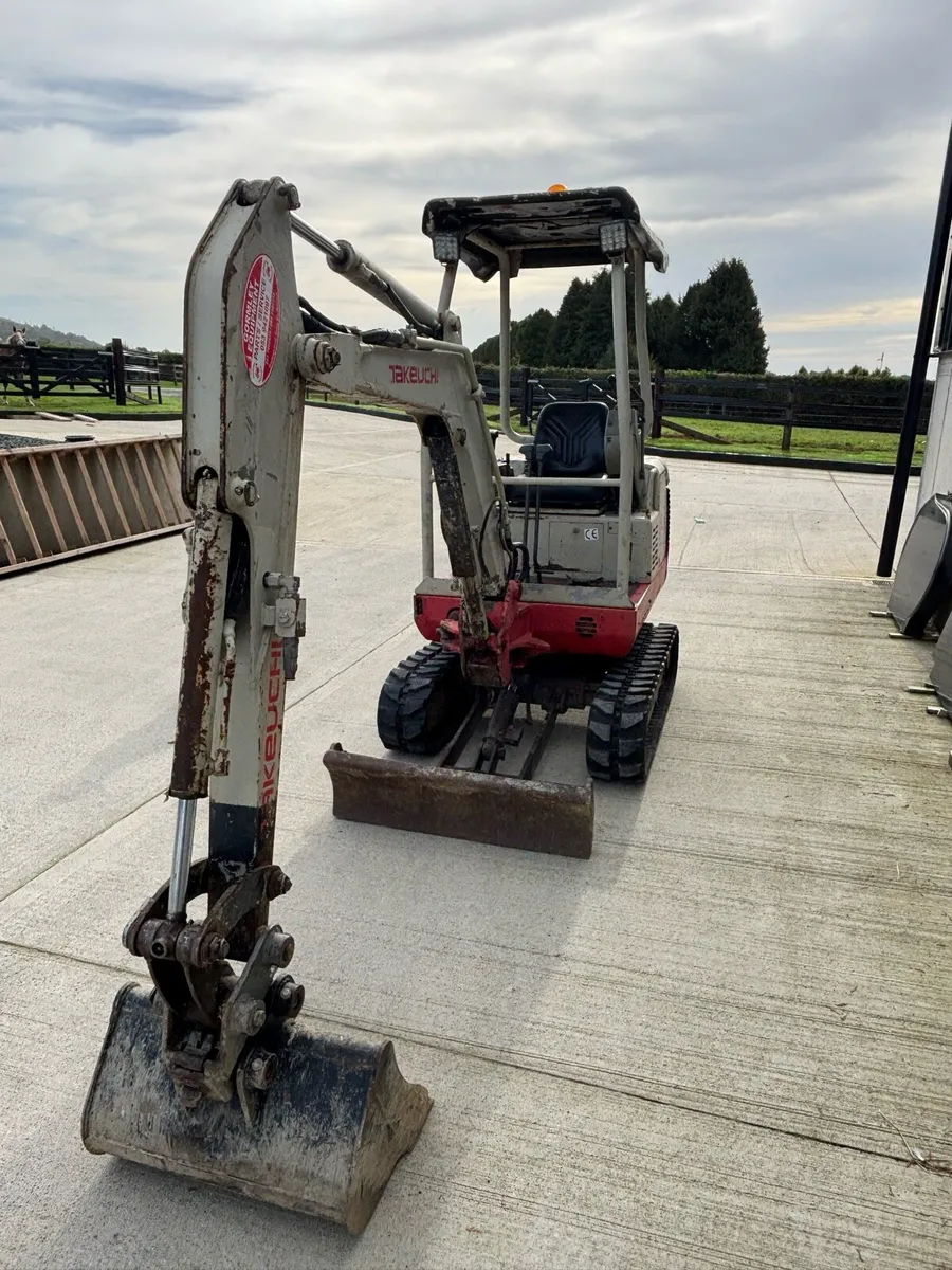Takeuchi tb016 - Image 2