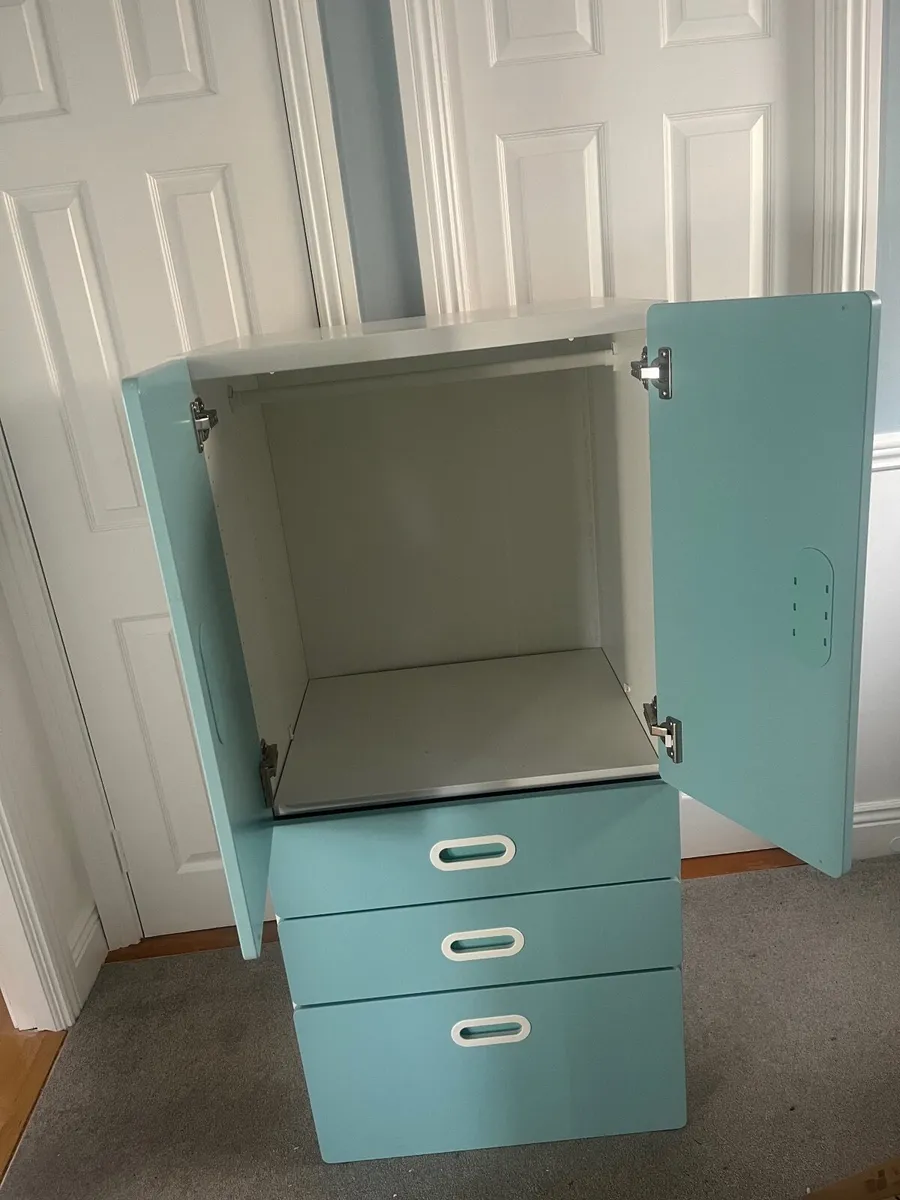 IKEA blue kid’s wardrobe - Image 3