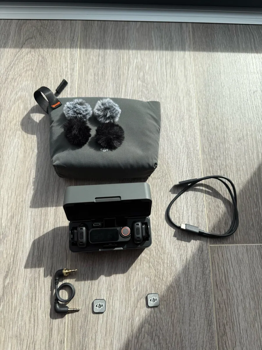 DJI Mic 3 (2TX + 1RX and Charging Case) - Image 1