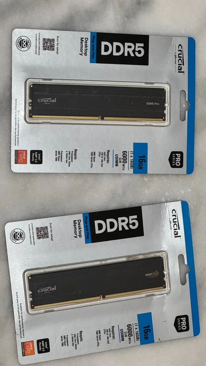 32GB (2x16GB) Crucial Pro DDR5 RAM - 6000MT/s - Image 3
