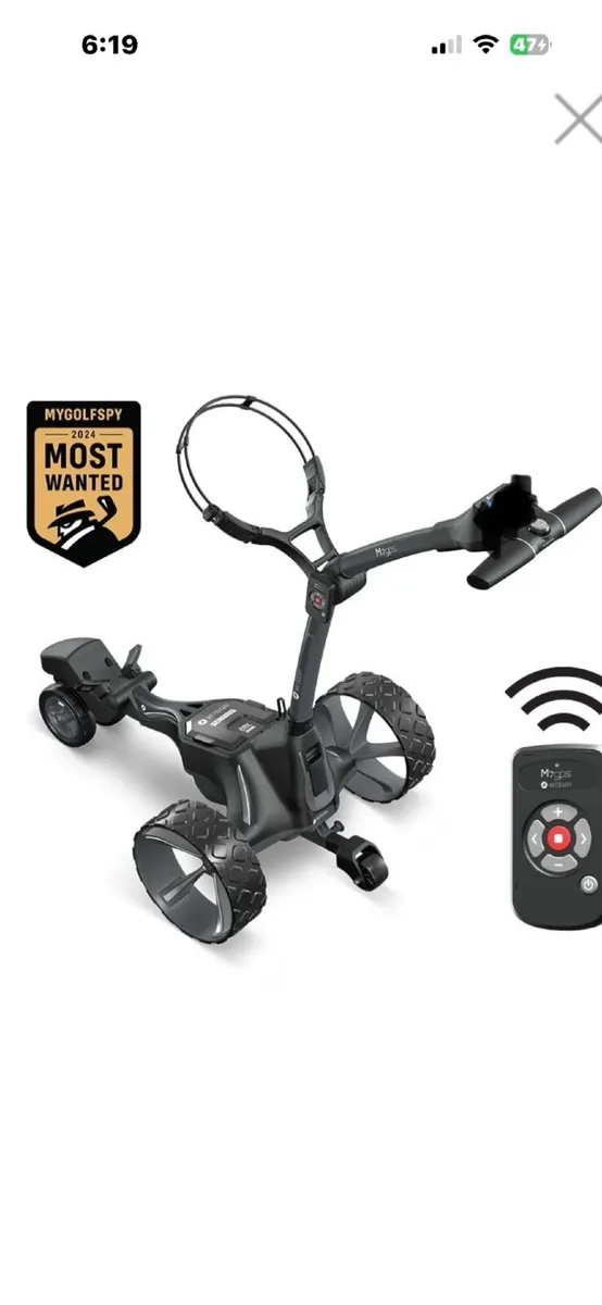 Golf Electric Remote Golf Trolley - Image 1