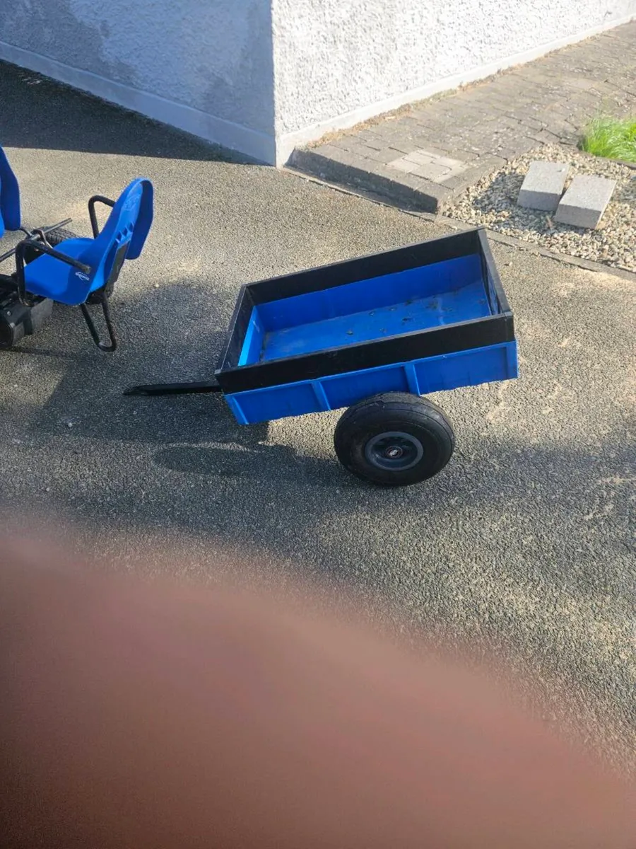 Berg go kart with trailer and passanger sear - Image 3