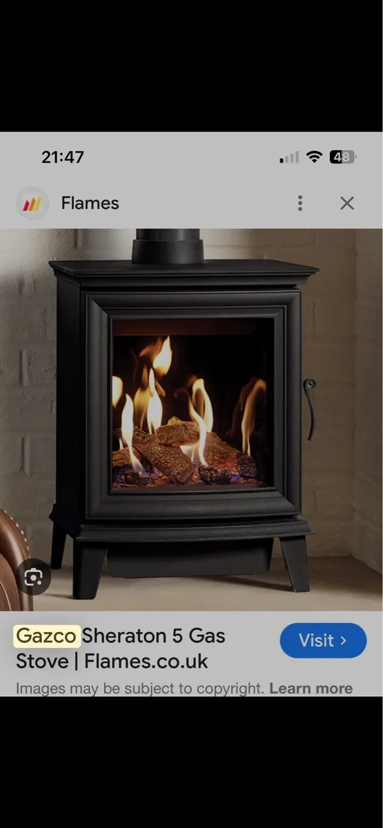 Gazco gas fire - Image 1