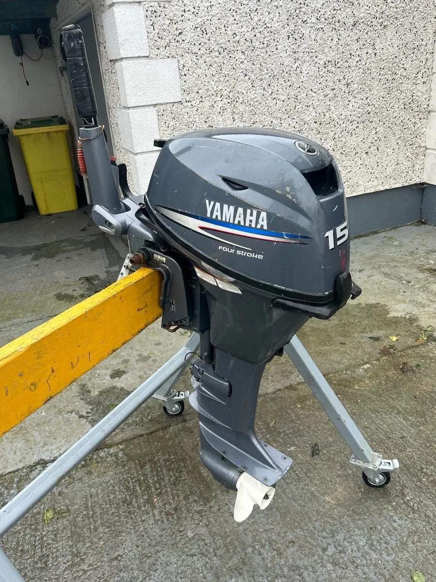 Yamaha 15hp 4 Stroke Outboard Engine Long Shaft - Image 2