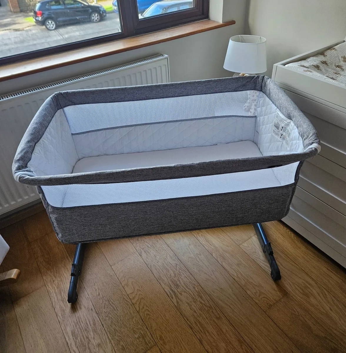 Babylo cozi sleeper cot and cozi sleeper fibre mat - Image 1