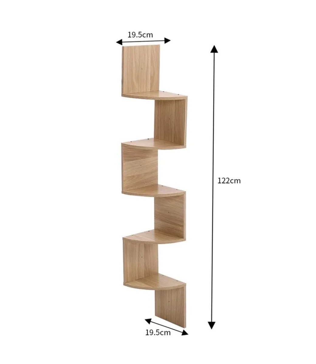 NEW 5 Tier Floating Corner Shelves - Image 2