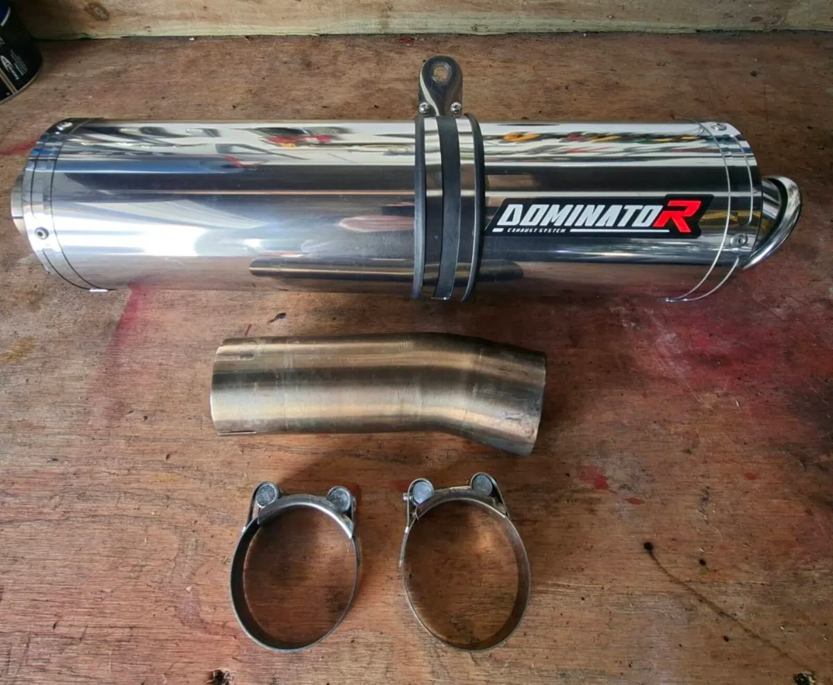Dominator Motorcycle Exhaust - Image 1