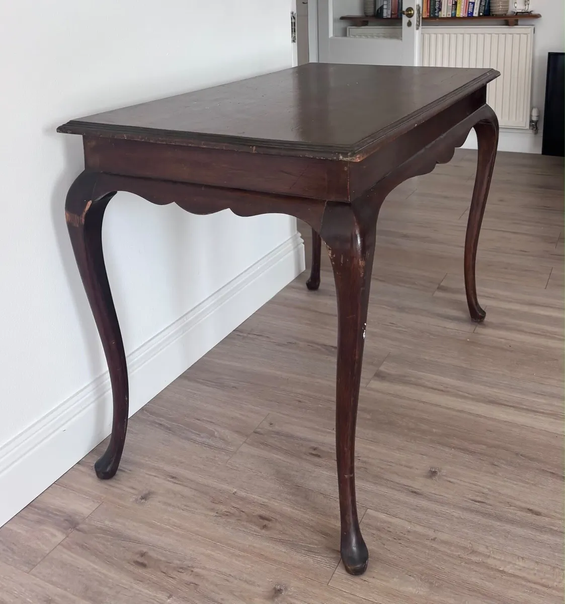 Antique Mahogany Side Table - Image 1