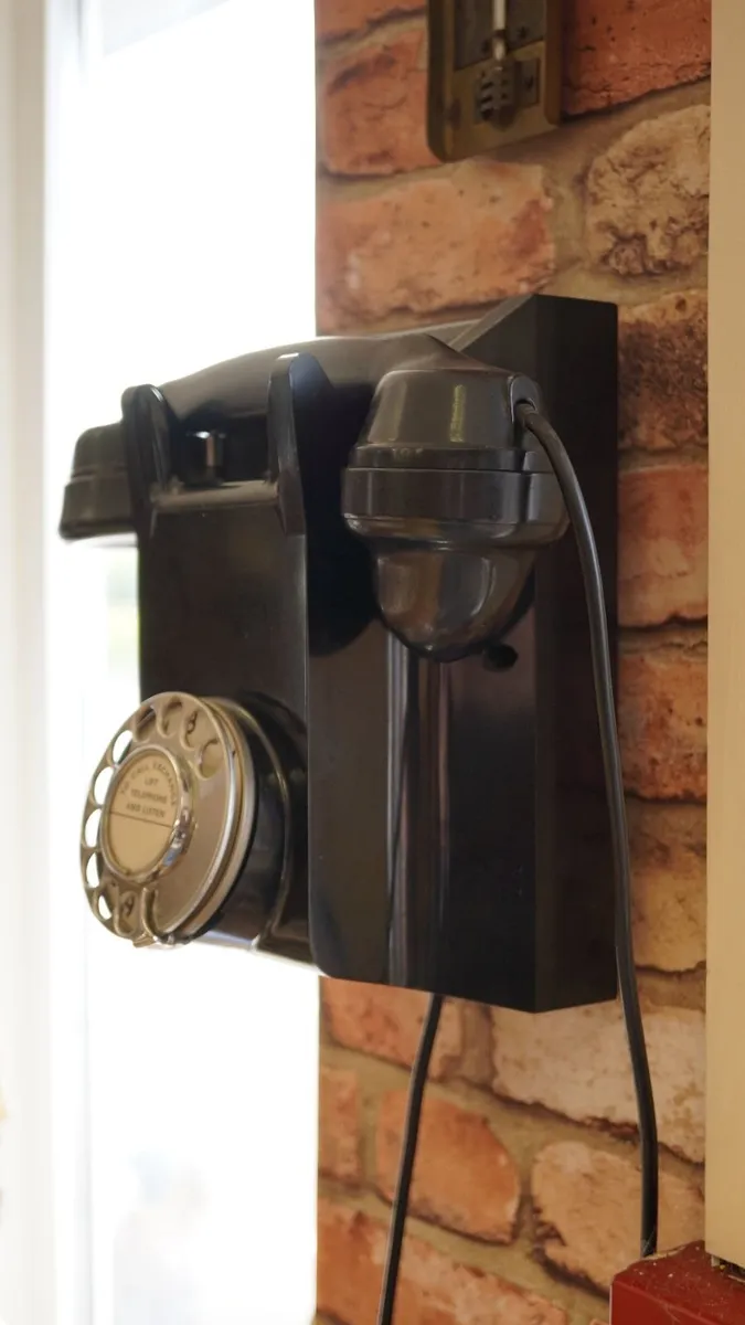 Irish P&T Bakelite Wall Telephone - Image 2