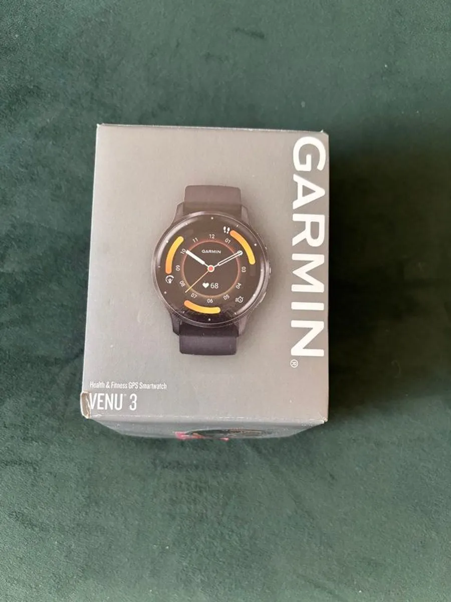 Garmin Venu 3, 45mm, Slate/Black boxed, 7 months old - Image 2
