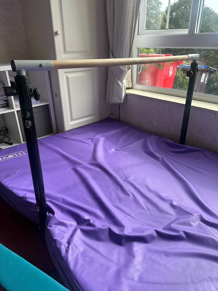 Gymnastics Bar, Mat and Beam - Image 3