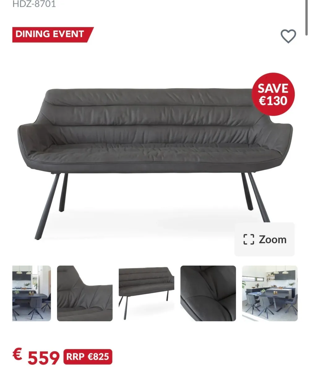 Dining bench