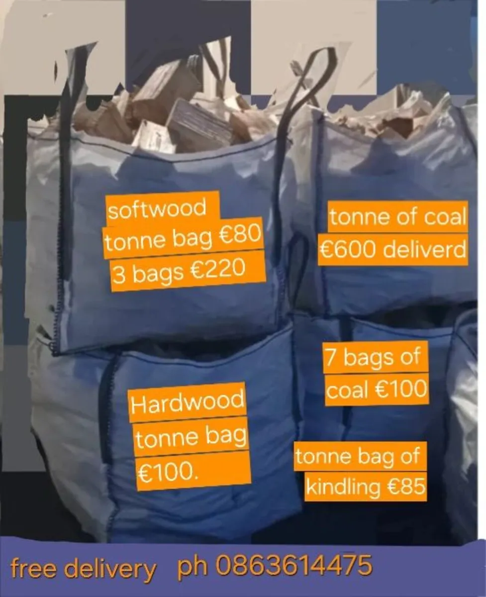 Firewood tonne bags