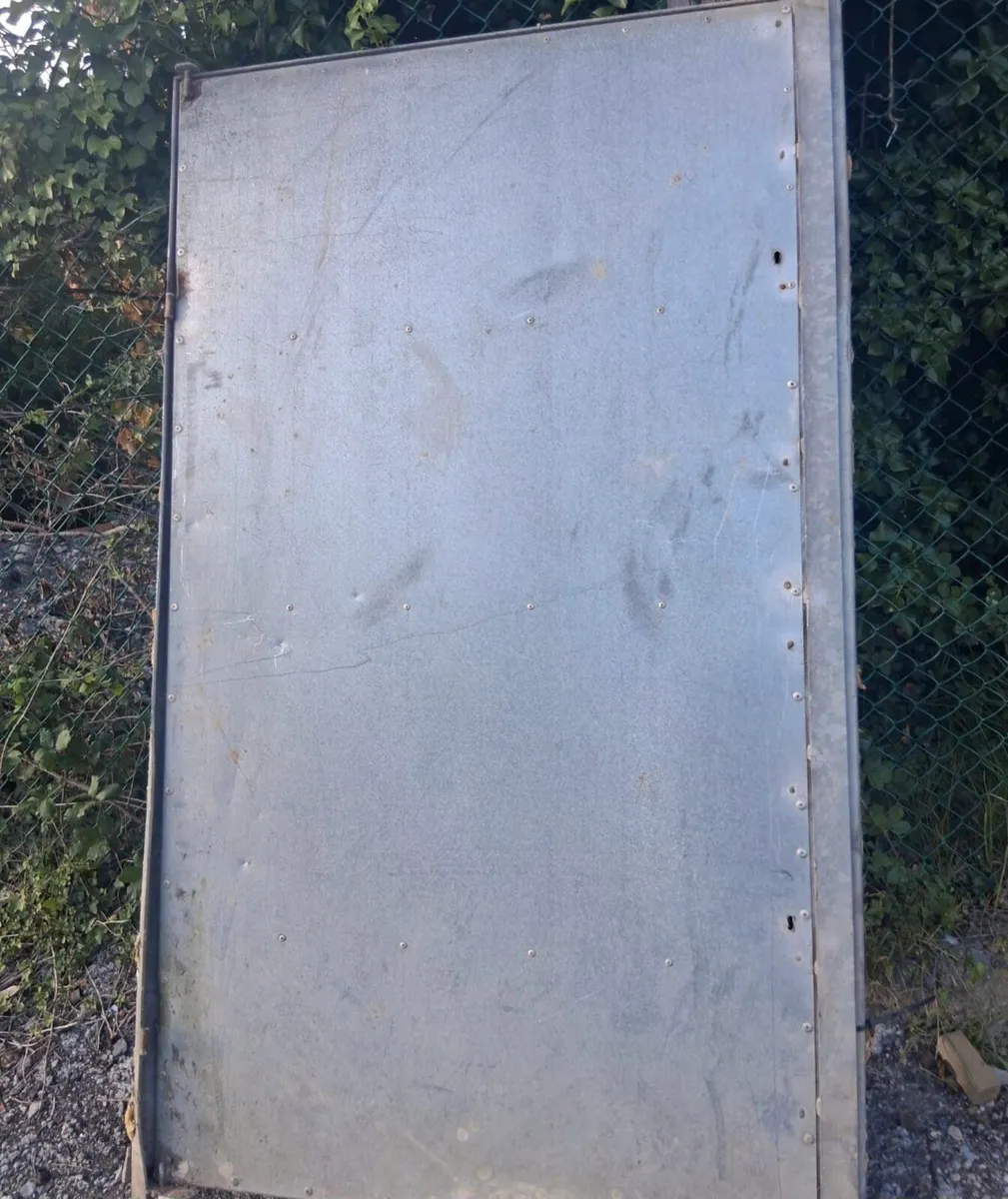 Steel door