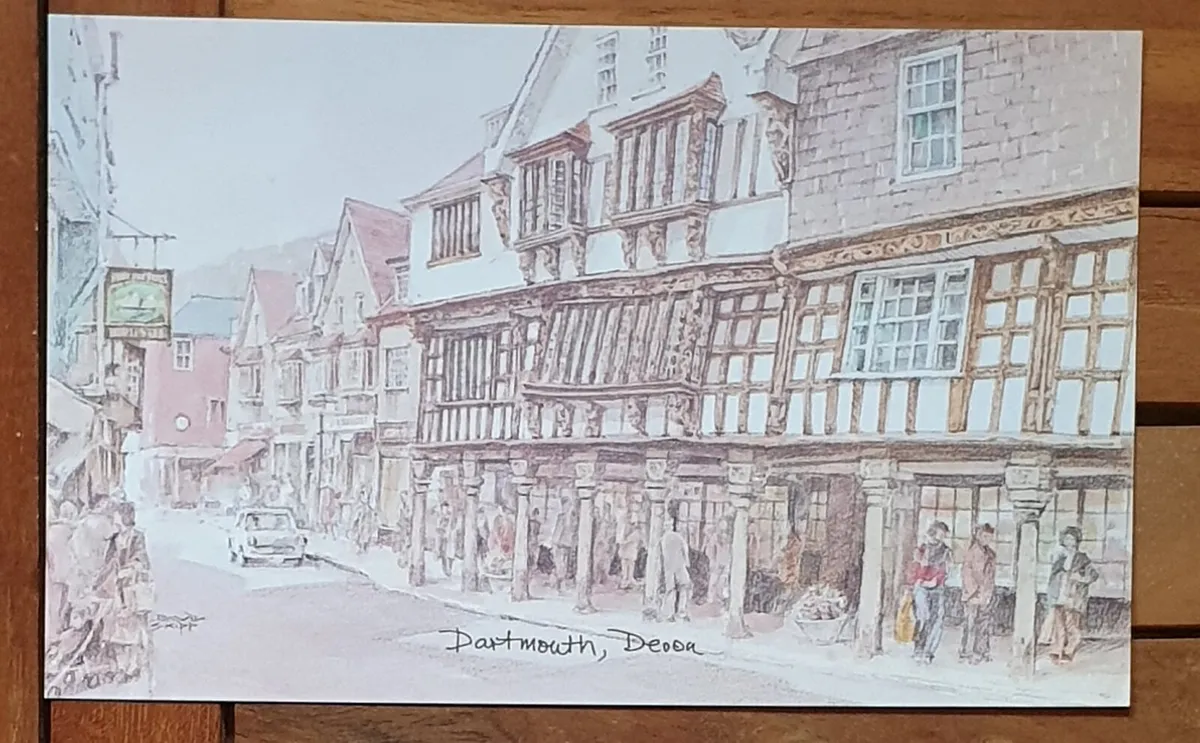 UK Places on Postcards - Drawings & Paintings #2 - Image 4