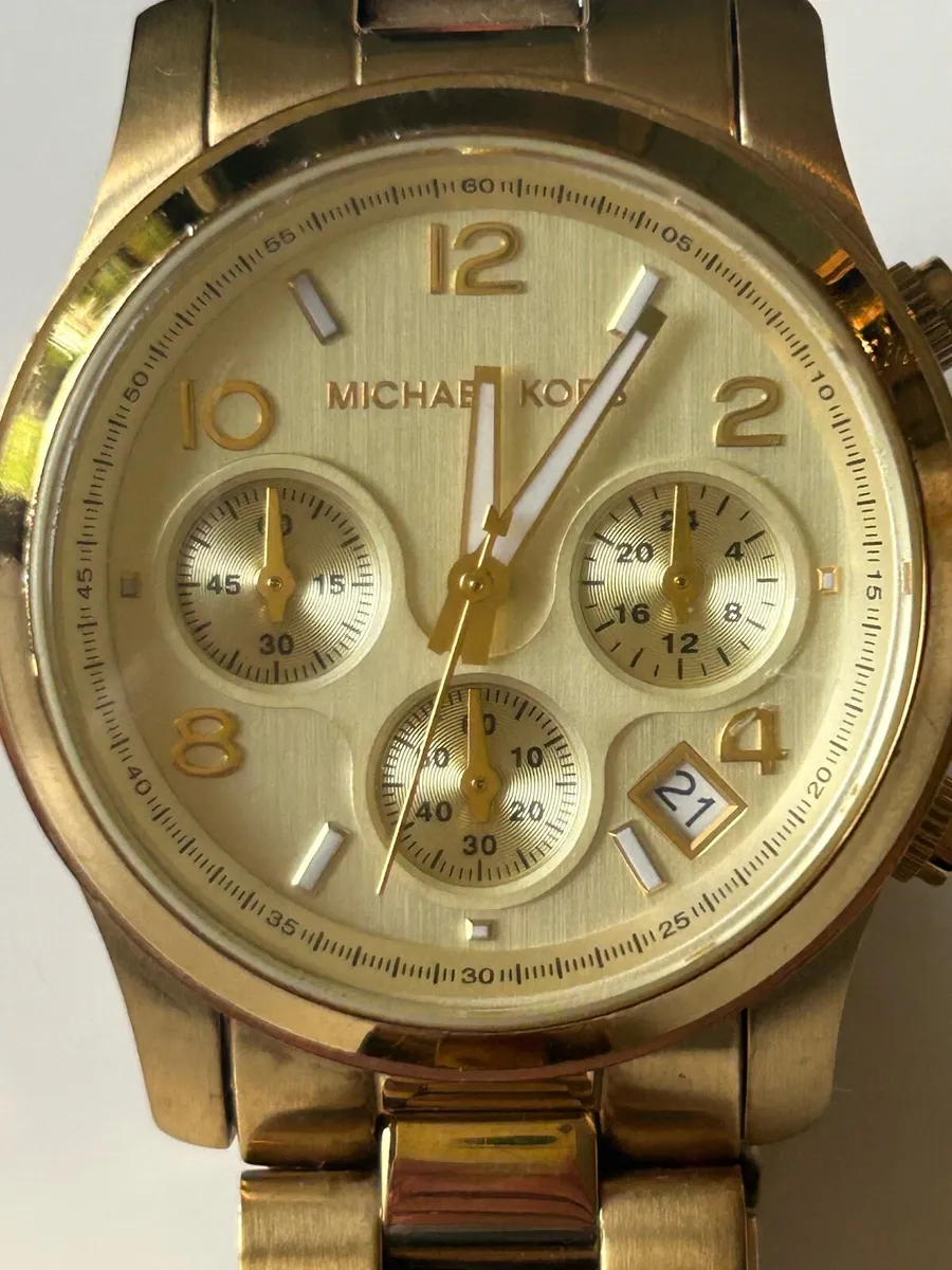 Michael Kors gold colored watch - Image 1