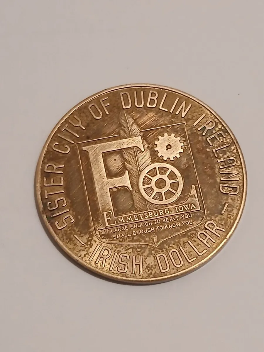 Irish dollar token - Image 1