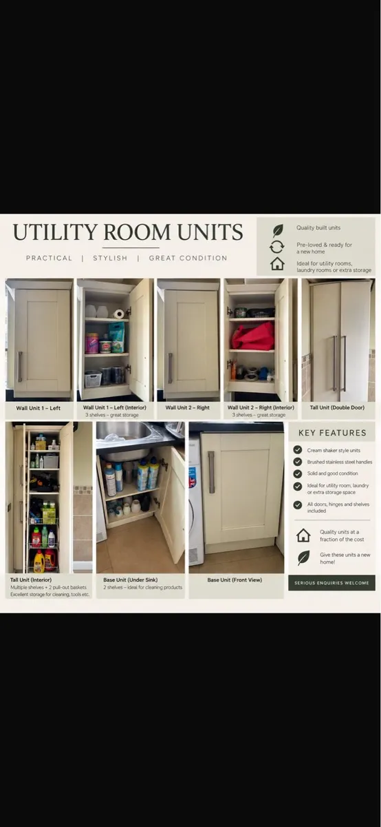 Kitchen units - Image 1