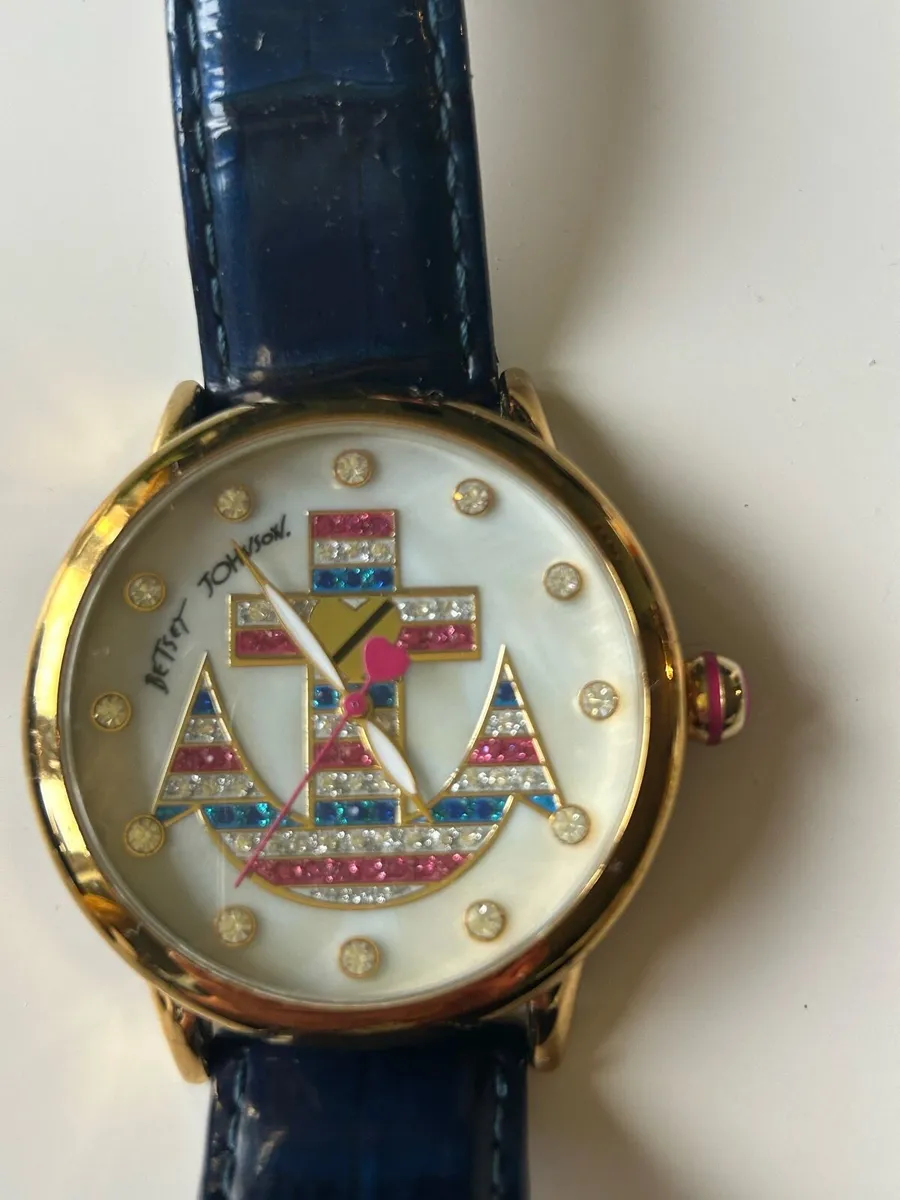 Betsy Johnson nautical watch - Image 2