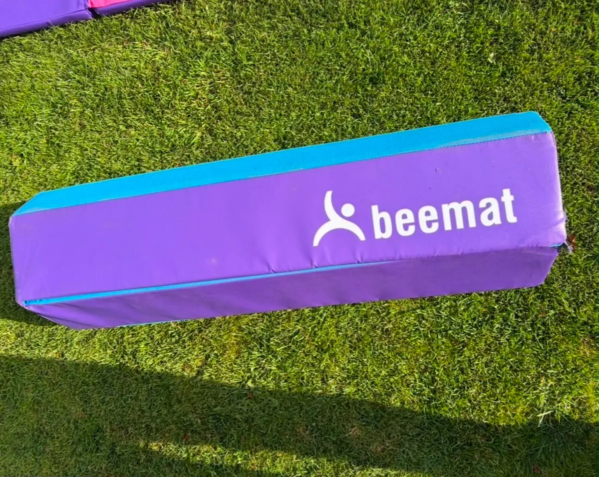 Gymnastics Beemat Foldable Balance Beam & Mat - Image 2