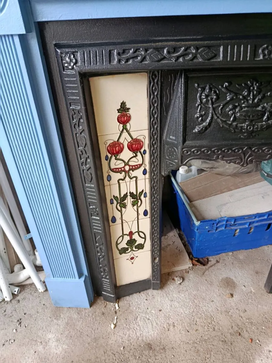 Fireplace and mantle - Image 2