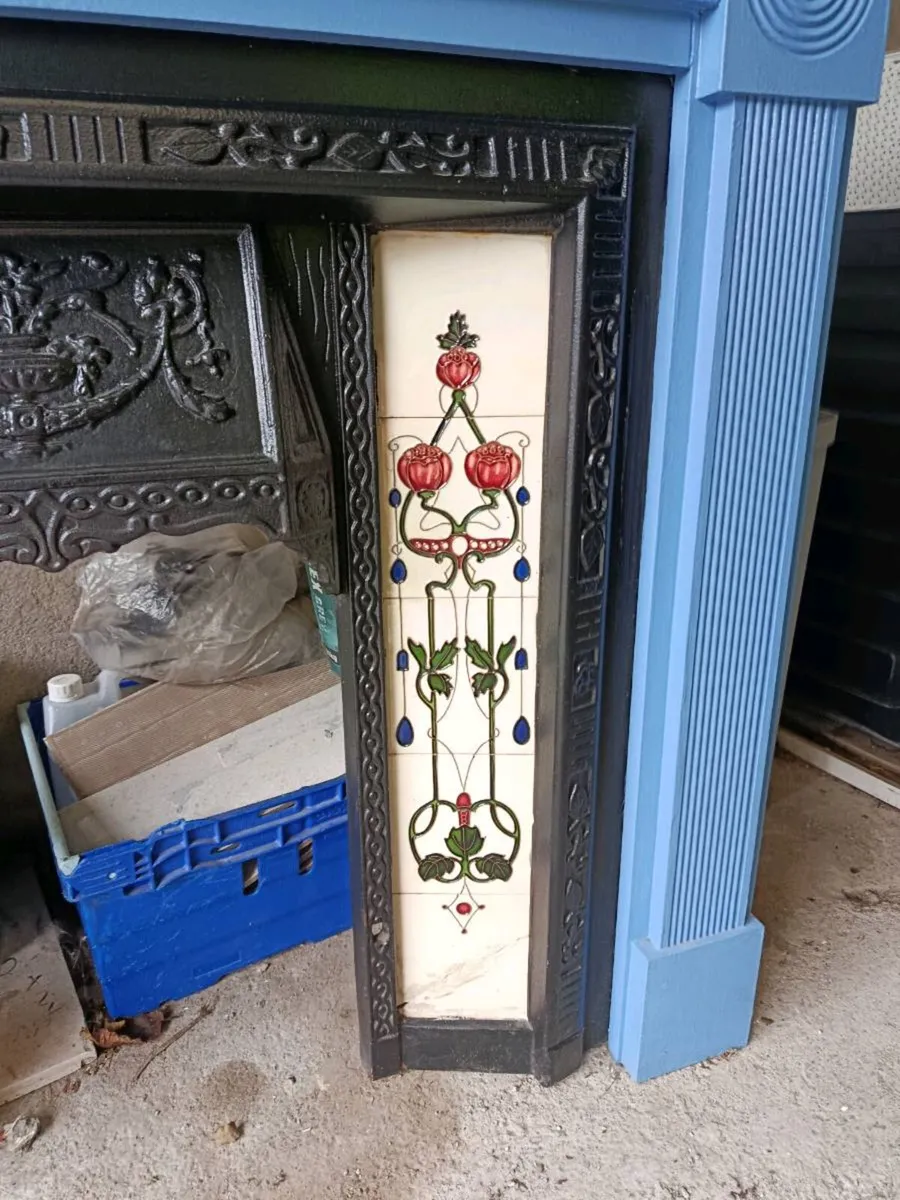 Fireplace and mantle - Image 3