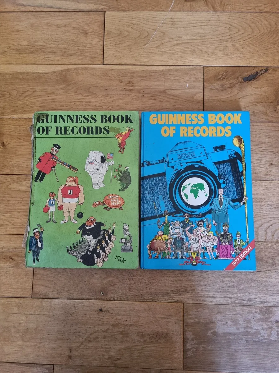 Guinness Book of Records 1974 & 1977