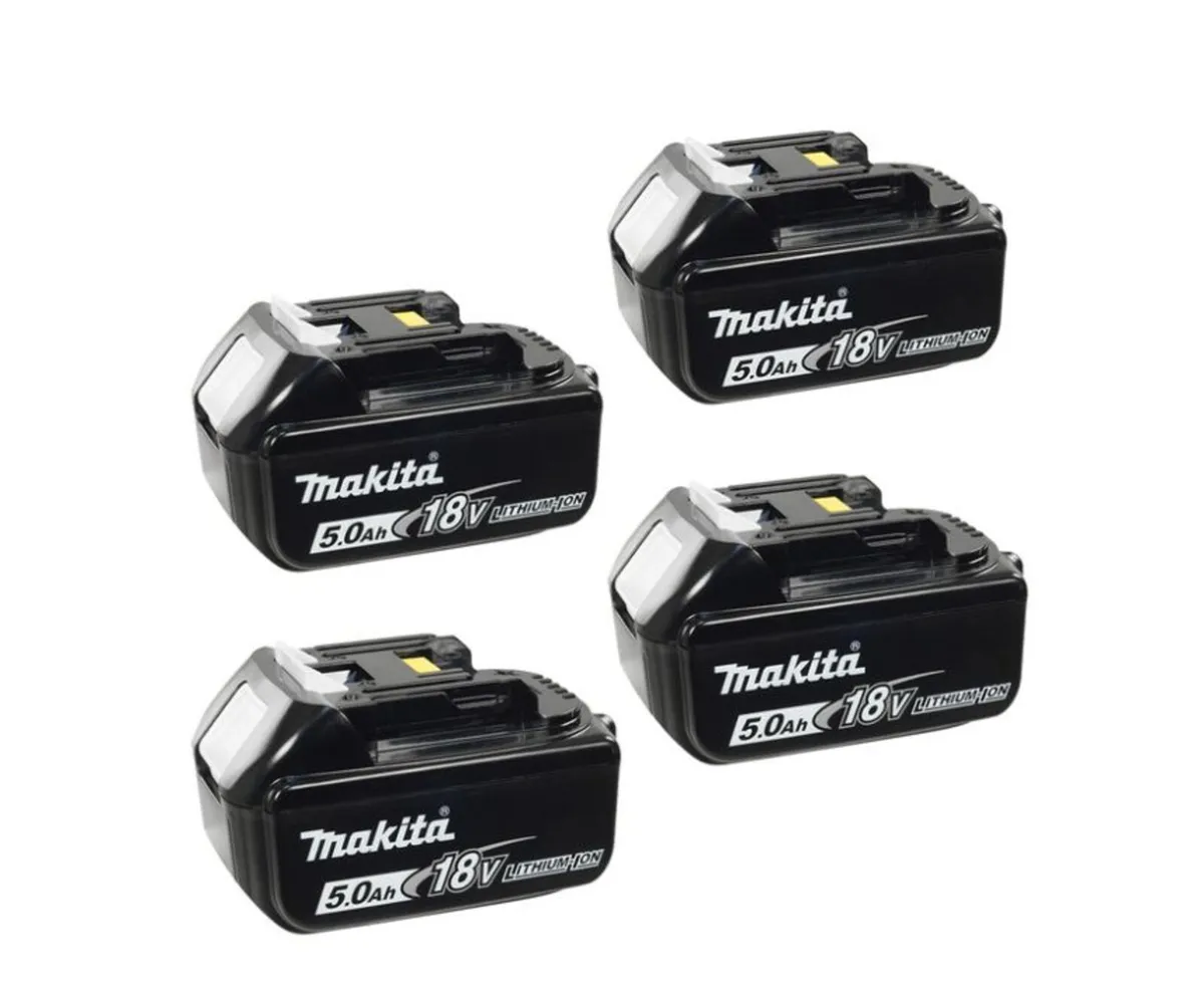 Makita BL1850 18V 5Ah LXT Li-Ion Battery X 4