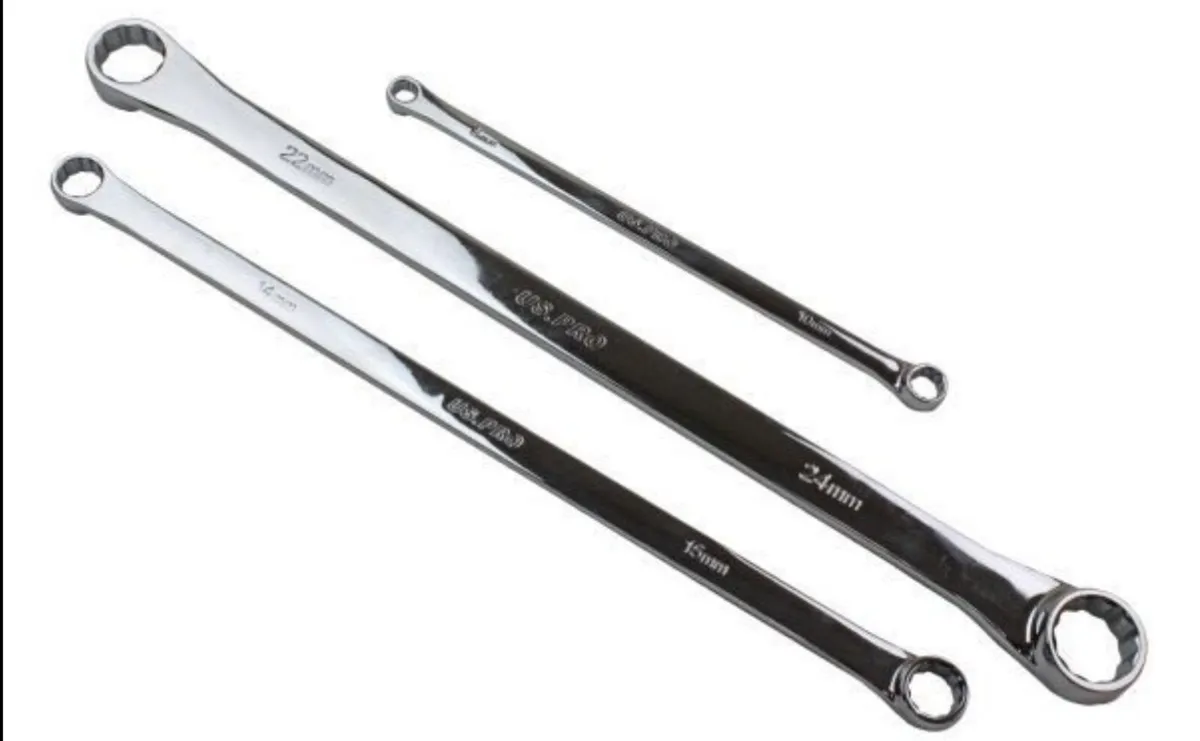 Brand New 7Pc Double End Ring Avatation Spanners - Image 3
