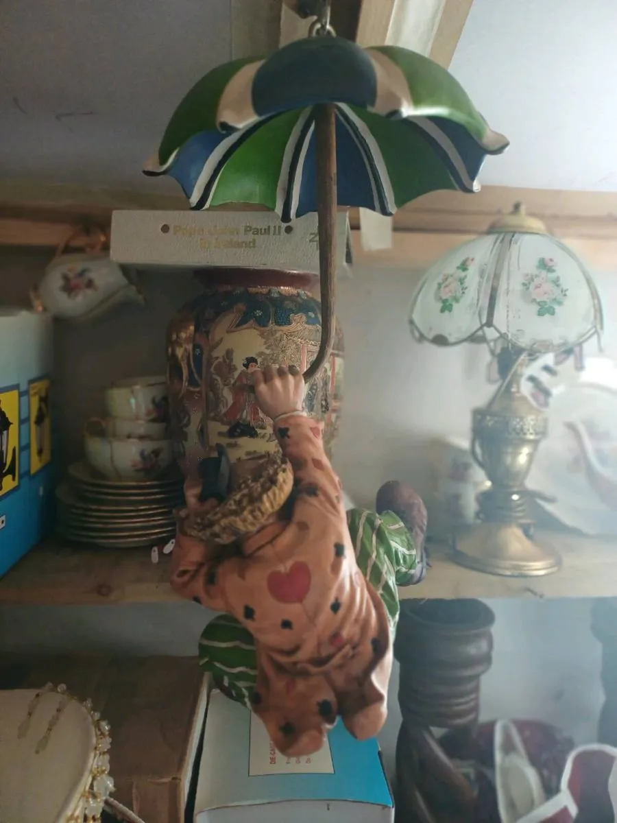 1970s Ceramic Hanging Clown - Image 2