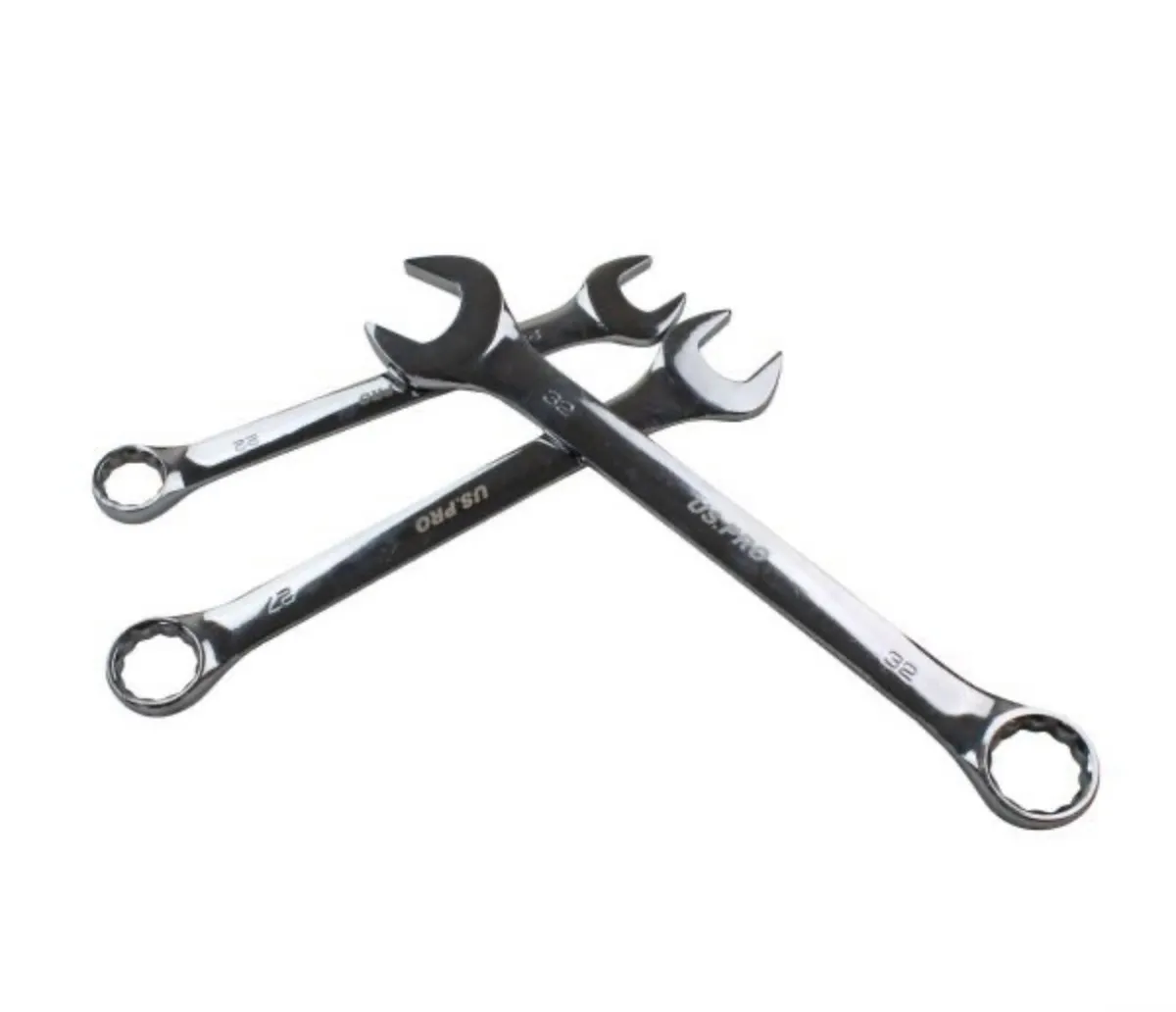 Brand New 8Pc Jumbo Metric Combination Spanner Set - Image 3